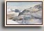 ISLAND, DISTANT ICEBERG 2007 oil/aluminum 5"x8"